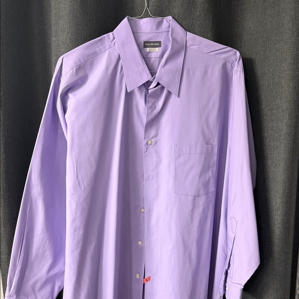 Van Heusen Light Purple Dress Shirt